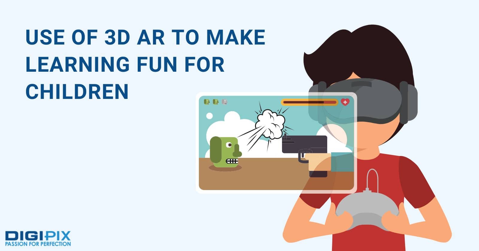 Use of 3D AR to make learning fun for children digipix digipixinc.com
